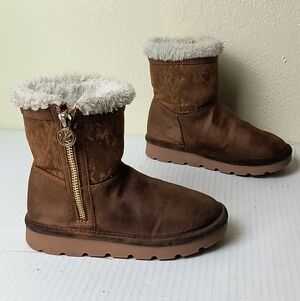 Michael Kors Brown Toddler Size 10 Indoor Boots